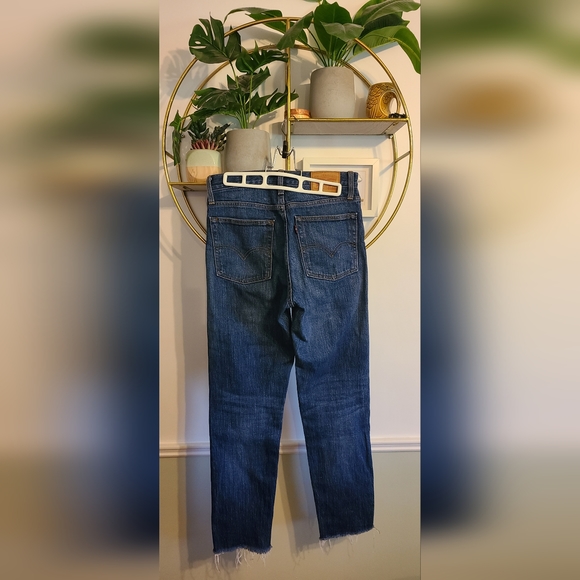 RARE Levi's Wedgie White Oak Cone Denim Jeans - Picture 2 of 6